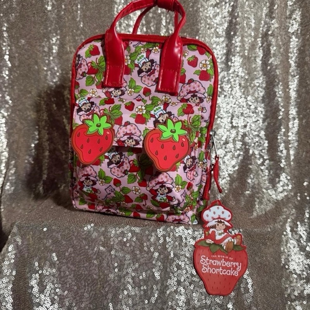 The World Of Strawberry Shortcake Mini 9" Backpack Brand NEW With Tags
